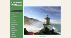 Desktop Screenshot of christianwitnesses.net